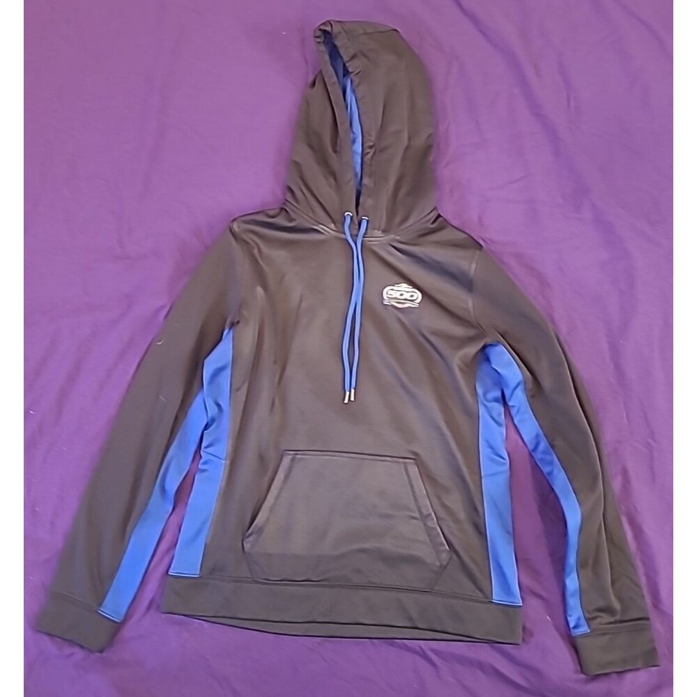 Nascar Daytona 500 Women's Medium Long Sleeve Blue Sweatshirt Hoodie